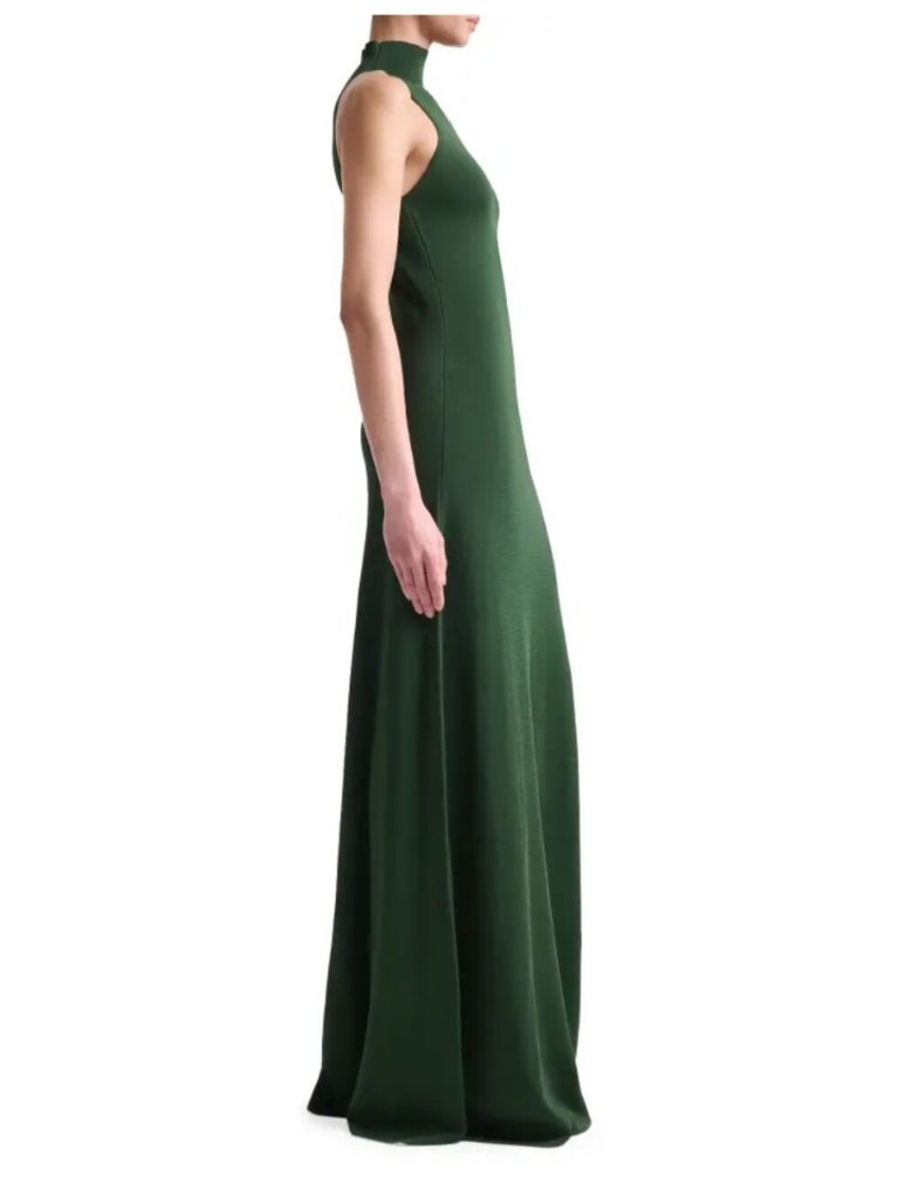 Altuzarra Neddie Knit Maxi Dress Dark Forest Size M NWT - Picture 3 of 4